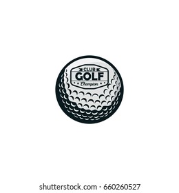 Golf sport logo emblem icon vector