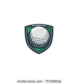 Golf sport logo vector