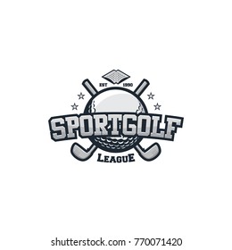 Golf sport team logo vector