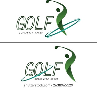 golf sports logo creative design creative sports athletics
