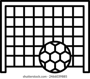 Golf Stadium outline icon vector illustration