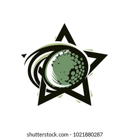 Golf Star Sport Logo