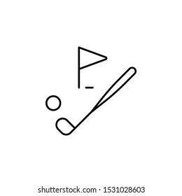 Golf, stick icon. Element of golf icon