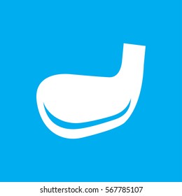 golf stick icon illustration isolated vector sign symbol