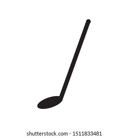 golf stick icon vector  illustration template