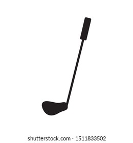 golf stick icon vector  illustration template