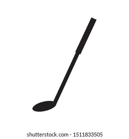 golf stick icon vector  illustration template