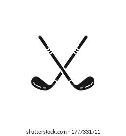 Golf stick icon vector illustration