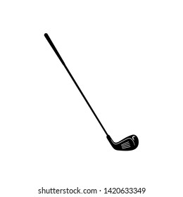 Golf Stick Icon vector Logo template