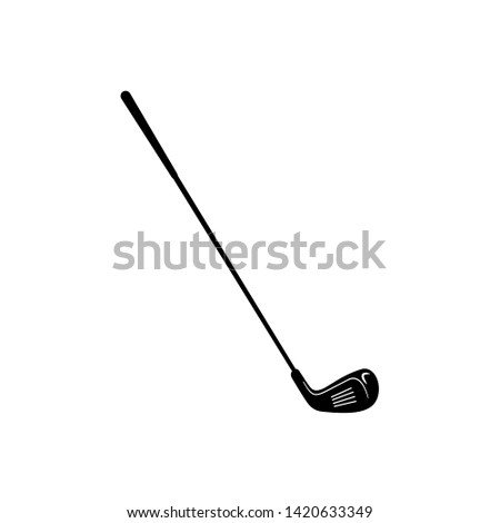 Golf Stick Icon vector Logo template 商業照片 © 