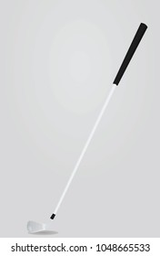 Golf stick. vector illustration