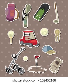 golf stickers