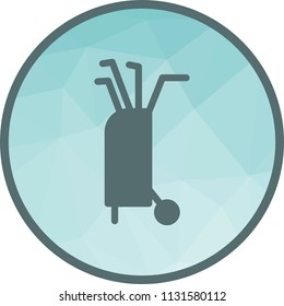 Golf Sticks Icon