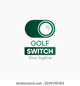Golf Switch Logo Design Template. Good for Business, Agency, Community and Organization.