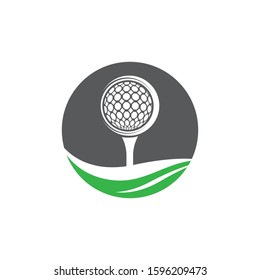 Golf symbol vector icon illustration