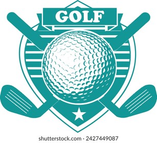 Golf T Shirt Design vector