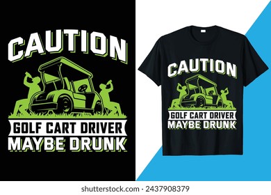 Golf Tee Shirt Design, Golf Quotes Shirt, Golf Vector Art, Funny Golf Illustration