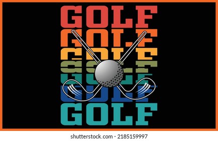 Golf Texture SVG T-shirt Design