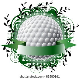 Golf theme logo