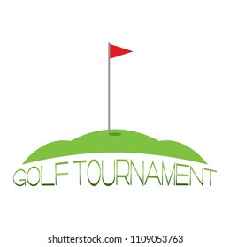 Golf Tournament label