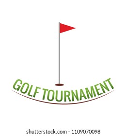 Golf Tournament label
