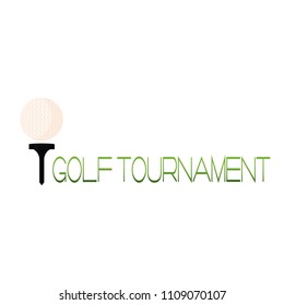 Golf Tournament label