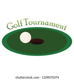 Golf Tournament label