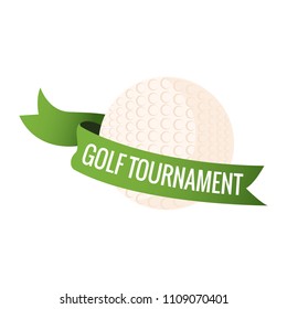 Golf Tournament label