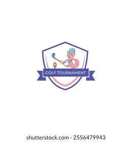 Golf Tournament Logo Design Idea