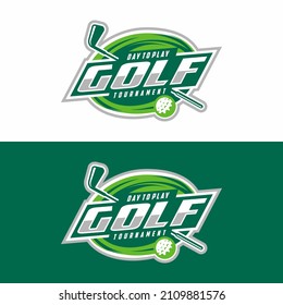 Golf championship logo design vector 13168391 Vector Art at Vecteezy