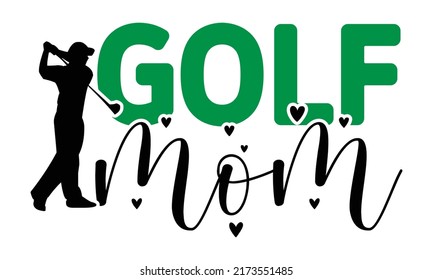 Golf tournament SVG Design Template