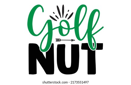 Golf tournament SVG Design Template