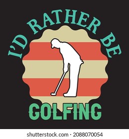 Golf T-shirt Design For Golf Lovers