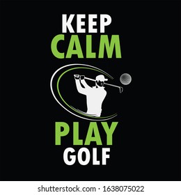 Golf t-shirt design & simple design