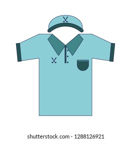 Golf tshirt and hat