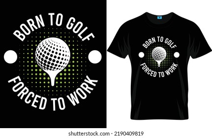 Golf T-shirt  Mug Design For Your POD Business