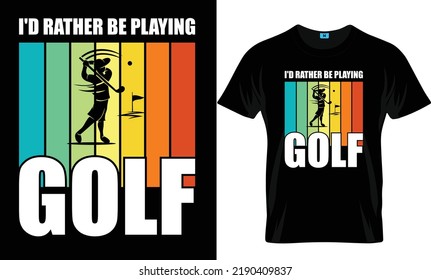 Golf T-shirt  Mug Design For Your POD Business