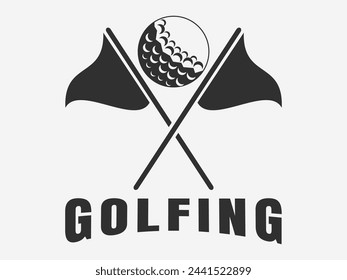 Golf Typography Collection, Elevate Your Golf Game Typography Set,  Golf Typography T Shirt,