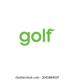 
Golf Typography Logo, Golf Logo, company logo, sports logo