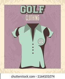 golf uniform femenine shirt