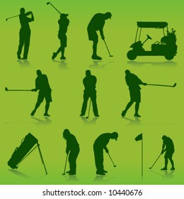 golf vector