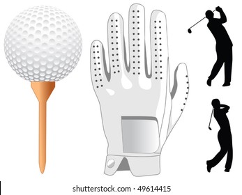 Golf vector