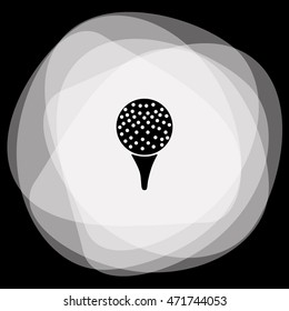 Golf vector icon