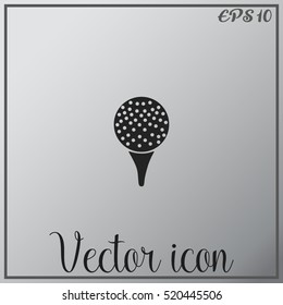 Golf vector icon