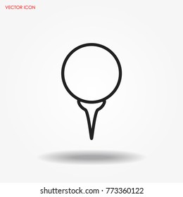 Golf - Vector icon Golf Icon Vector / Golf icon / Golf- Vector icon