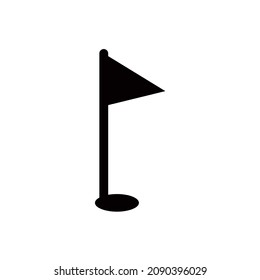 golf vector icon, hole, flag golf symbol. Modern,simple flat vector illustration for web site or mobile app