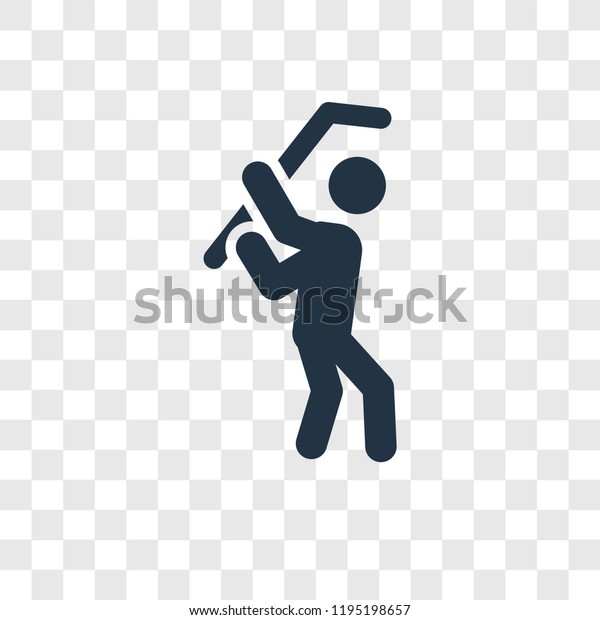 Golf vector icon isolated on transparent
background, Golf transparency logo
concept