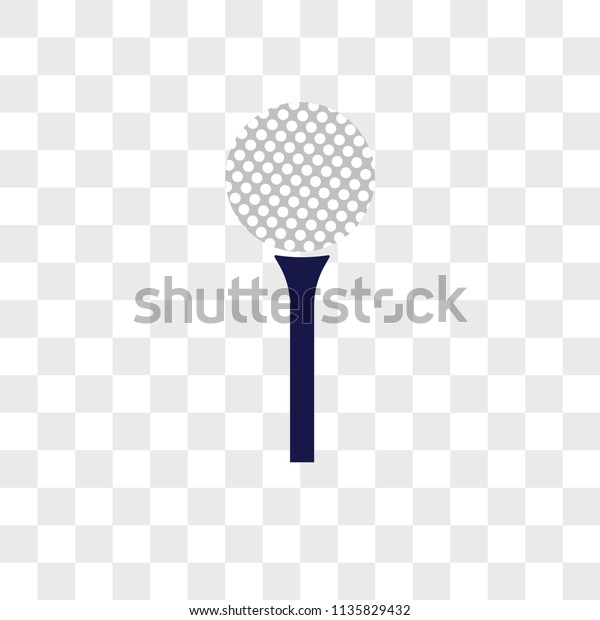 Golf\
vector icon on transparent background, Golf\
icon