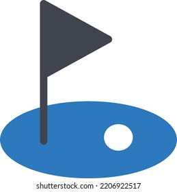 golf  Vector illustration on a transparent background. Premium quality symmbols. Glyphs vector icons for concept and graphic design.