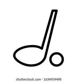 golf vector thin line icon 